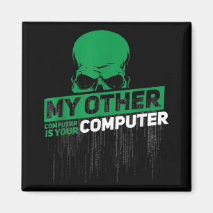 Entwickler Sysadmin Engineer Hacker Nerd Admin Cod Magnet