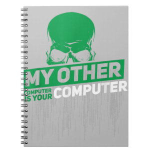 Entwickler Sysadmin Ingenieur Hacker Nerd Administ Notizblock