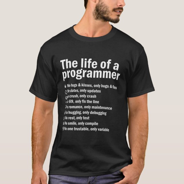 Entwickler Techie Day Computer Science Engineer T-Shirt (Vorderseite)