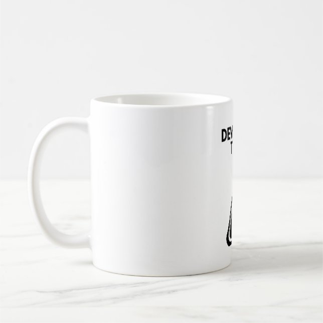 Entwickler weint. Tester macht Entwickler weinen Kaffeetasse (Links)
