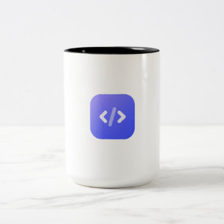 entwickler zweifarbige tasse