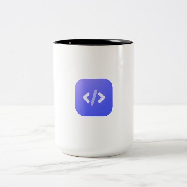 entwickler zweifarbige tasse (Mittel)