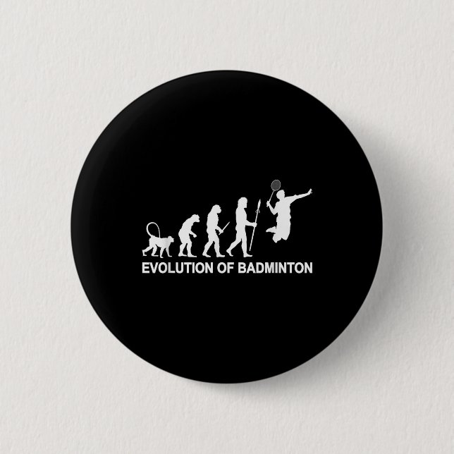 Entwicklung des Badmintons Button (Vorderseite)