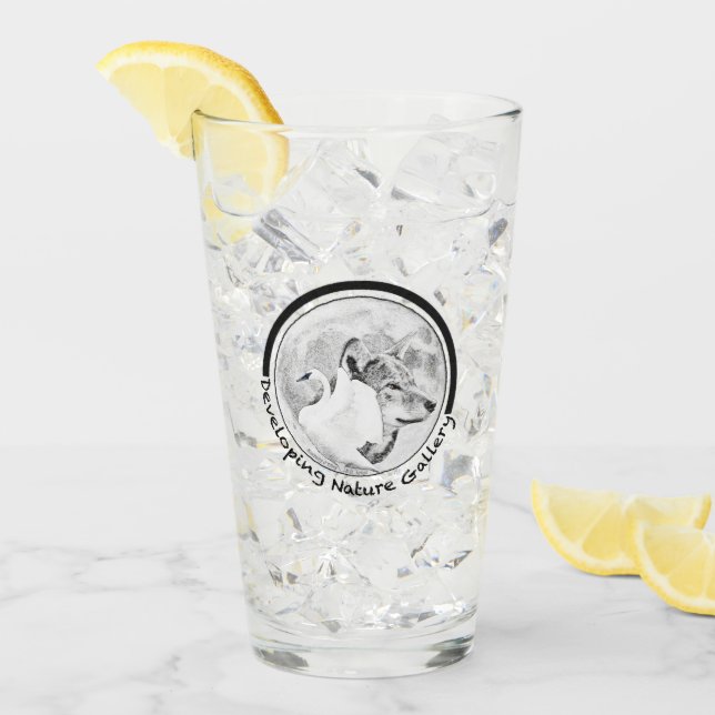 Entwicklung des Logos für die Naturgalerie Glas (Vorderseite Ice)
