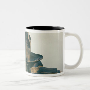 Entwicklung einer Flasche in Space, 1912 Zweifarbige Tasse