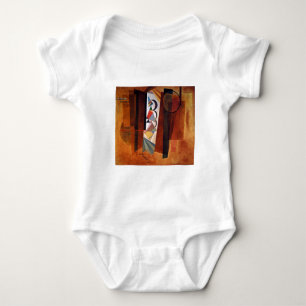 Entwicklung von Kandinsky in der braun-Abstrakten Baby Strampler