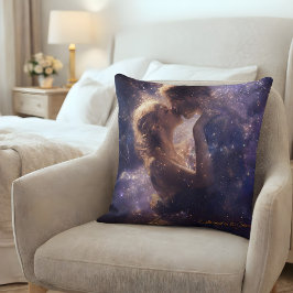 Entwined in the Stars & A Celestial Love Embrace Kissen
