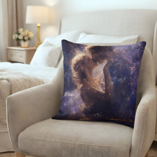 Entwined in the Stars & A Celestial Love Embrace Kissen