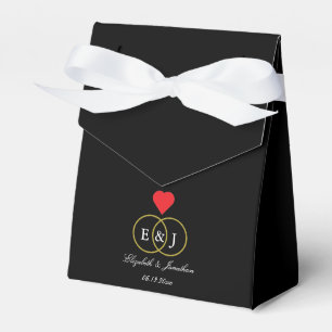 Entwined Rings Wedding Geschenkschachtel