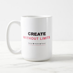 Entwirf ohne Grenzen Design inspiriert wiederholen Kaffeetasse