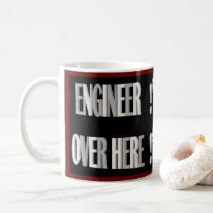 Entworfen für den Ingenieur der Familie Kaffeetasse