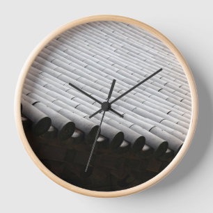 Entworfen mit einem Foto von Südkorea, Natural Uhr