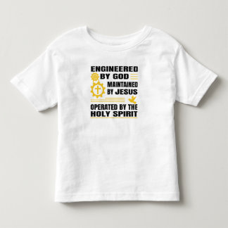 Entworfen von Gott, gewartet von Jesus, Kleinkind T-shirt