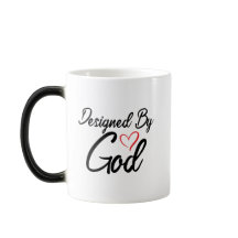 Entworfen von Gott Morphing Tasse 11 oz.