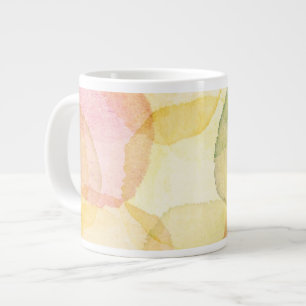 Entworfener abstrakter Hintergrund mit Wasserfarbe Jumbo-Tasse