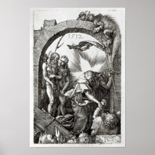 Entwürdigung der Hölle oder Christi Poster