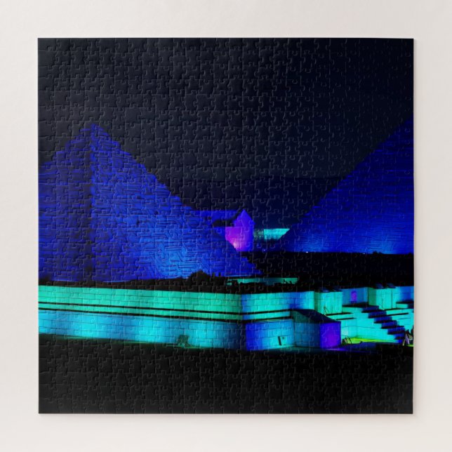 Entwurf blaue Pyramiden  (Vertikal)
