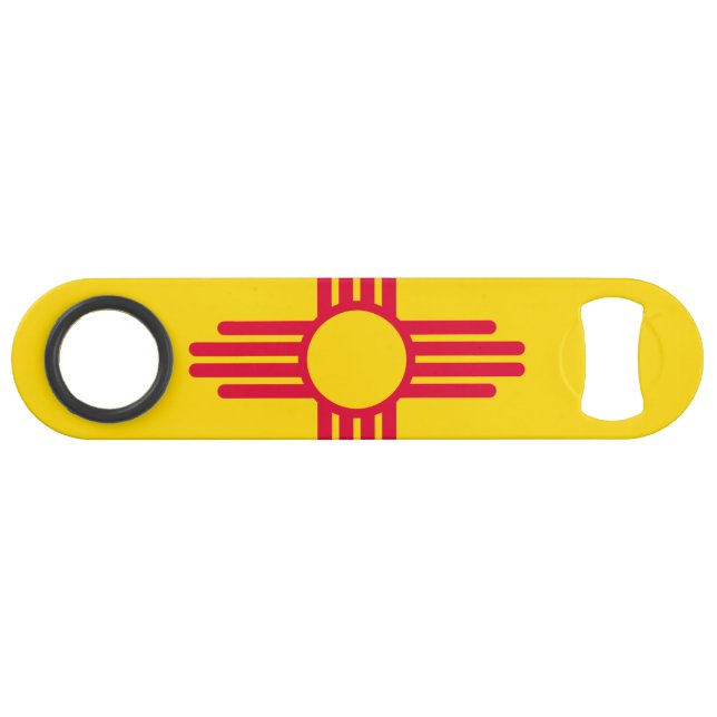 Entwurf der Fahne des Staates Mexiko Speedflaschenöffner (Vorderseite (Horizontal))