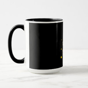 Entwurf der Fangsterne für Astronauten Tasse