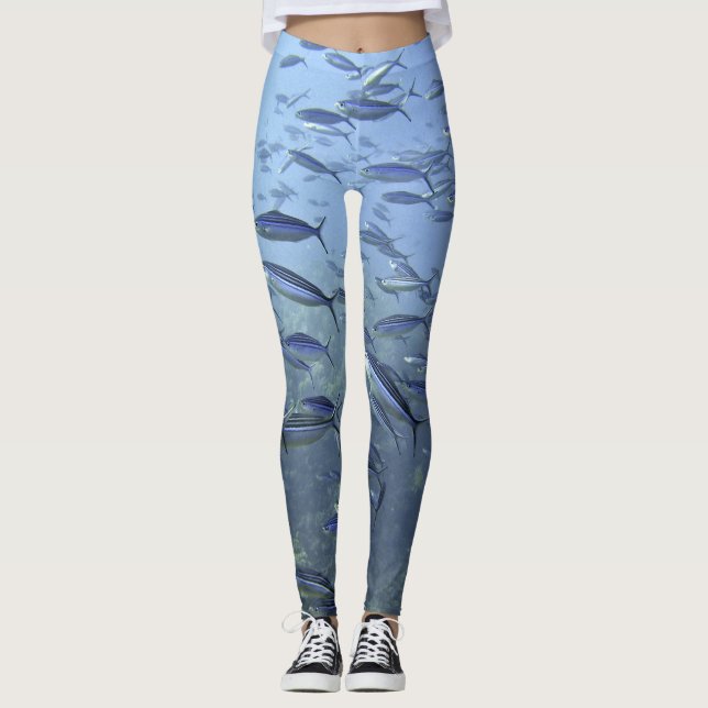 Entwurf der Fische Leggings (Vorderseite)