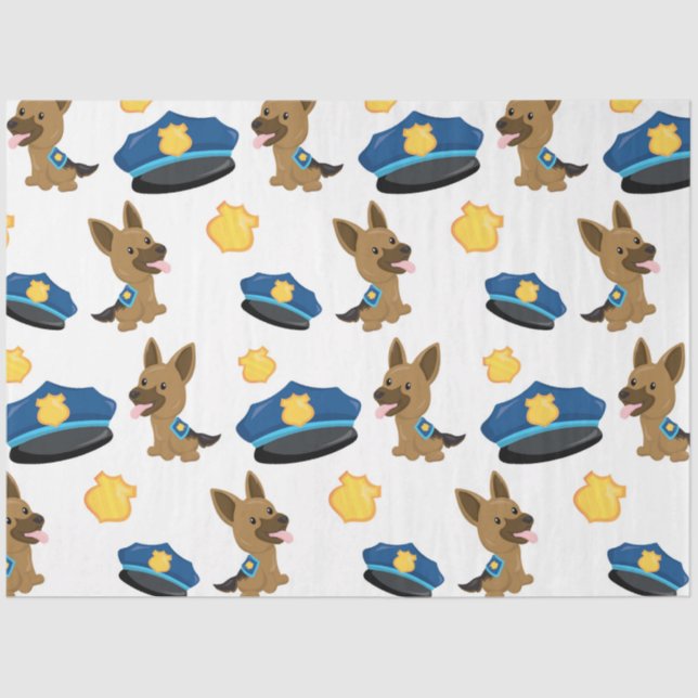 Entwurf der Polizeireihe 6 Seidenpapier (Vorderseite)