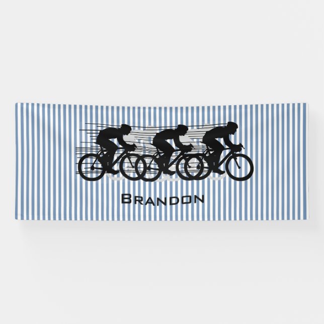 Entwurf der Radstreifen Banner (Horizontal)