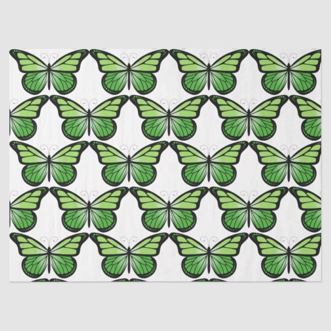 Entwurf der Schmetterlingsserie 6 Seidenpapier (Vorderseite)