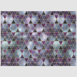 Entwurf der Serie Isometric Galaxy 2 Seidenpapier