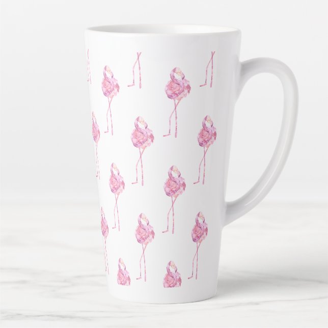 Entwurf der Serie "Tender Flamingo" 3 Milchtasse (Rechts)