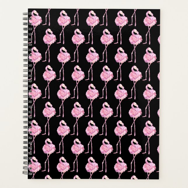 Entwurf der Serie "Tender Flamingo" 3 Planer (Vorderseite)