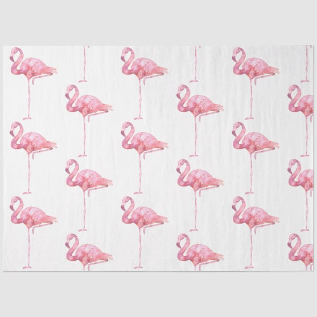 Entwurf der Serie "Zender Flamingo" 1 Seidenpapier (Vorderseite)