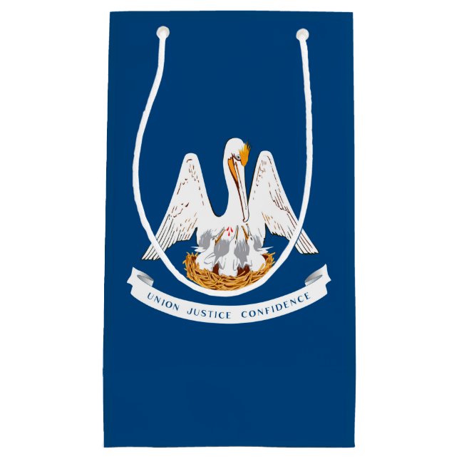 Entwurf der Staatsflagge in Louisiana Kleine Geschenktüte (Vorderseite)