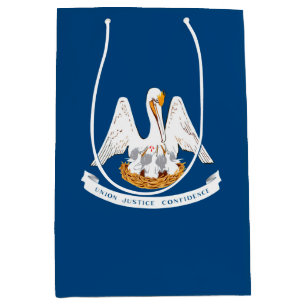 Entwurf der Staatsflagge in Louisiana Mittlere Geschenktüte