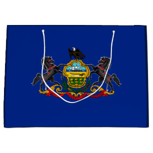 Entwurf der Staatsflagge Pennsylvania Große Geschenktüte