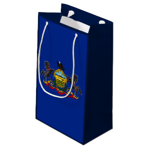 Entwurf der Staatsflagge Pennsylvania Kleine Geschenktüte