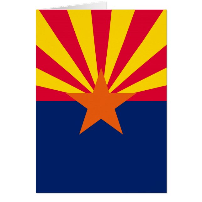 Entwurf der Staatsflagge von Arizona (Vorne)