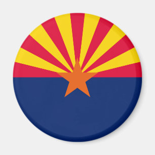 Entwurf der Staatsflagge von Arizona Magnet