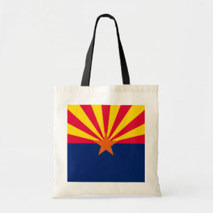 Entwurf der Staatsflagge von Arizona Tragetasche