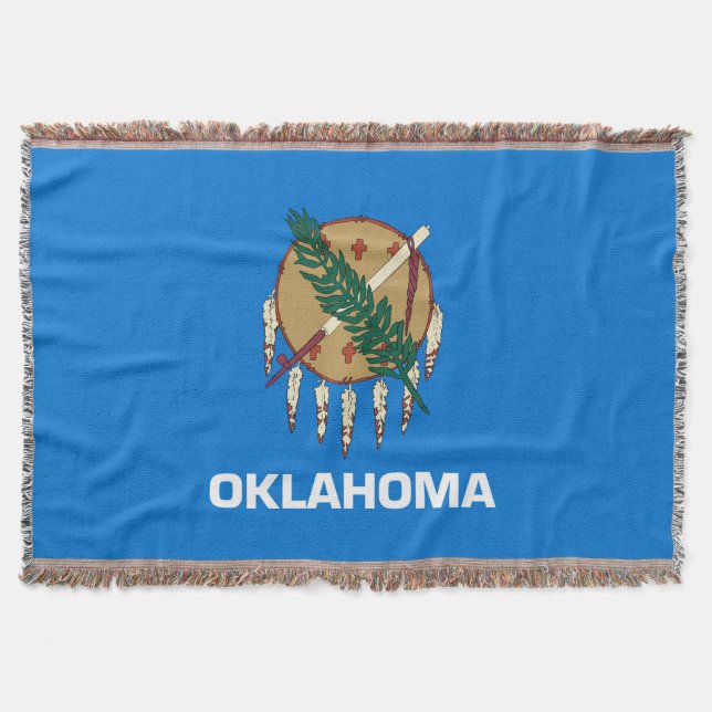 Entwurf der Staatsflagge von Oklahoma Decke (Vorderseite)