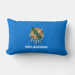 Entwurf der Staatsflagge von Oklahoma Lendenkissen