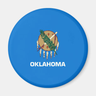 Entwurf der Staatsflagge von Oklahoma Magnet