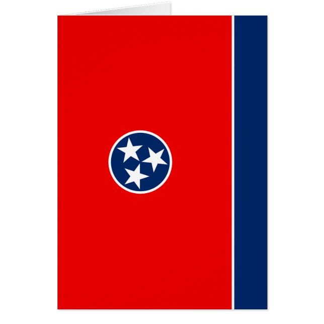 Entwurf der Tennessee-Staatsflagge (Vorne)