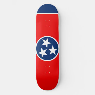 Entwurf der Tennessee-Staatsflagge Skateboard