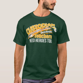 Entwurf des Custodian für Janitor Perfect Cleaning T-Shirt