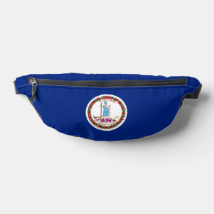 Entwurf des Flaggenstaates Virginia Bauchtasche