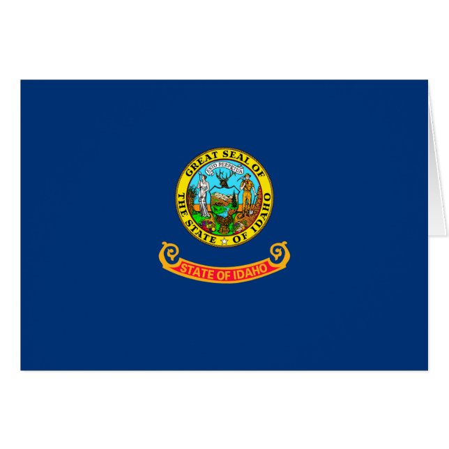 Entwurf des Flaggenstaates von Idaho (Vorderseite (Horizontal))
