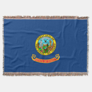 Entwurf des Flaggenstaates von Idaho Decke