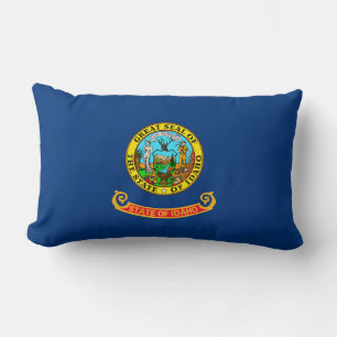 Entwurf des Flaggenstaates von Idaho Lendenkissen
