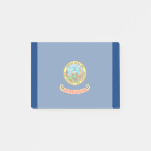 Entwurf des Flaggenstaates von Idaho Post-it Klebezettel