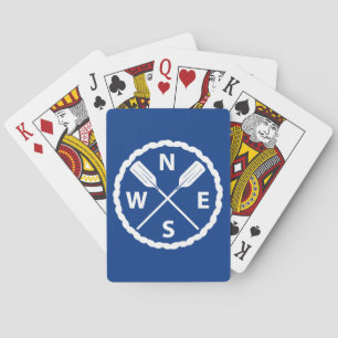 Entwurf des PaddelExplorers - Klassische Playing C Spielkarten